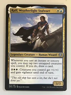 Raff, Weatherlight Stalwart Budget Commander Deck Magic the Gathering 100 Cards - Image 1