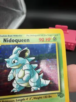 Pokemon Nidoqueen Holo Rare TCG Unlimited Jungle Card 7/64 - HP - Image 5