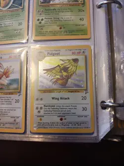 Pokemon Card Pidgeot Base Set 2 Holo Rare 14/130, NM or better, Never Played - Image 3