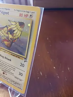 Pokemon Card Pidgeot Base Set 2 Holo Rare 14/130, NM or better, Never Played - Image 5