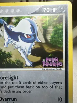 Pokemon TCG Absol 18/110 Holo Stamped EX Holon Phantoms Card 2006 Ungraded - Image 3