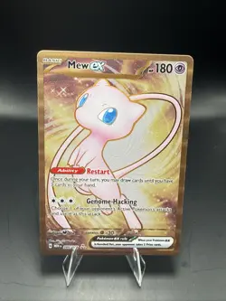 Pokemon TCG Mew ex - (151 Metal Card) 205/165 Sv: Scarlet & Violet 151 Regular - Image 1