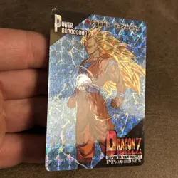GOKU, SUPER SAIYAN 3 -PRISM - 1995 AMADA DRAGON BALL PP CARD VINTAGE - Image 2
