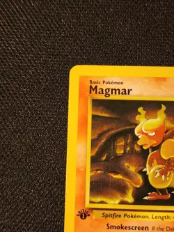 1999 Pokemon TCG Magmar Fossil 1st Edition Uncommon Card 39/62 - NM SEE PICS! - Image 5