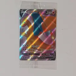 Charizard V SWSH050 SWSH: Sword & Shield Promo Card Full Art Sealed - Image 1