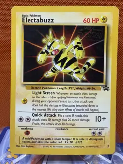 Electabuzz Black Star Promo 2 Movie Pokemon Card MP 1638 - Image 1