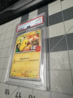 PSA 10 Pikachu McDonald's Promo #020/M-P - 2025 Japanese Pokemon Card - Gem Mint - Image 2