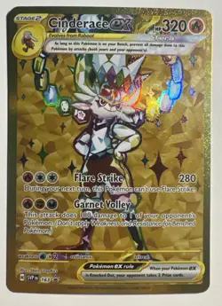 Cinderace ex 163 Sv: Scarlet & Violet Promo Cards Holo - Image 1