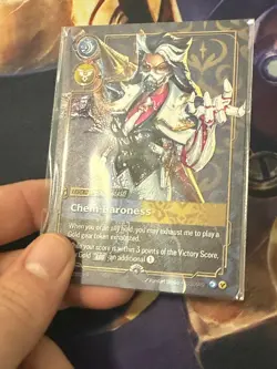 Riftbound RENATA GLASC CHEM-BARONESS METAL Card Las Vegas Prize Wall Promo - Image 2