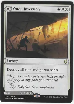 MTG Magic the Gathering Ondu Inversion Zendikar Rising Regular - Image 1