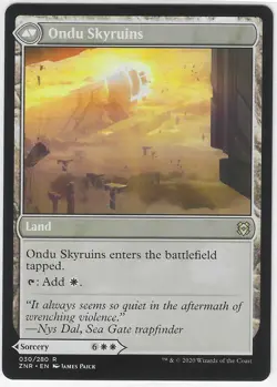 MTG Magic the Gathering Ondu Inversion Zendikar Rising Regular - Image 2