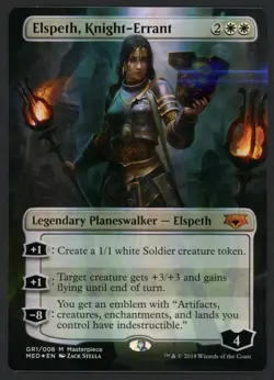 ***FOIL Elspeth, Knight-Errant*** MTG Mythic Edition Magic Kid Icarus - Image 1