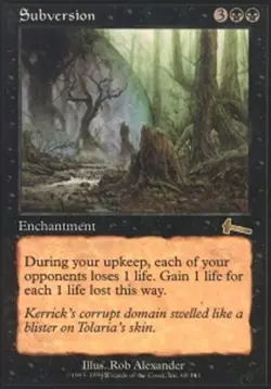 1x Subversion Moderate Play MTG Magic - Kid Icarus - - Image 1