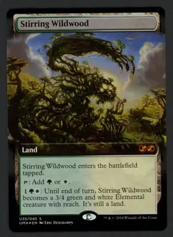 ***FOIL Stirring Wildwood Box Topper*** MTG Ultimate Masters Magic Kid Icarus - Image 1