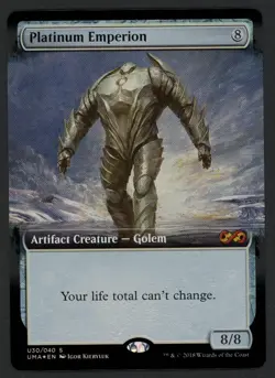 ***FOIL Platinum Emperion Box Topper*** MTG Ultimate Masters Magic Kid Icarus - Image 1