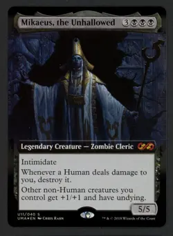 ***FOIL Mikaeus, the Unhallowed Box Topper MTG Ultimate Masters Magic Kid Icarus - Image 1