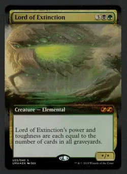 ***FOIL Lord of Extinction Box Topper*** MTG Ultimate Masters Magic Kid Icarus - Image 1