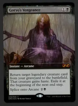 ***FOIL Goryo's Vengeance Box Topper*** MTG Ultimate Masters Magic Kid Icarus - Image 1