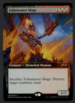 ***FOIL Fulminator Mage Box Topper*** MTG Ultimate Masters Magic Kid Icarus - Image 1