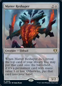 x1 Matter Reshaper R MTG Commander Masters M/NM, English - Image 1