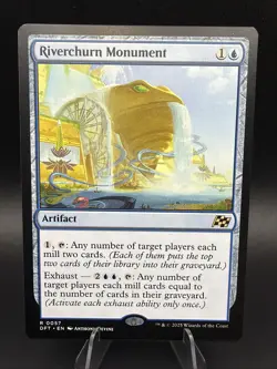 Riverchurn Monument NM/M MTG Aetherdrift Magic the Gathering - Image 1