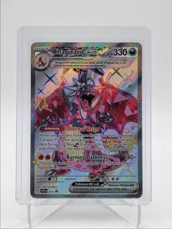 CHARIZARD EX 2024 POKEMON SCARLET & VIOLET BLACK STAR PROMO #074 Q5686 - Image 1
