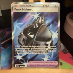 Punk Helmet 121/094 Phantasmal Flames Trainer Full Art Holo Pokemon TCG MINT - Image 1