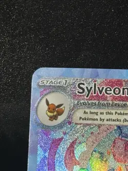 Pokemon Sylveon EX Grading Contender TCG Card Sir 156/131 Prismatic Evolutions - Image 2