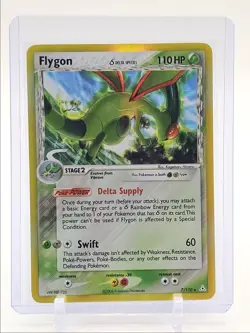 FLYGON 2006 POKEMON EX HOLON PHANTOMS RARE HOLO 7/110 Q1468 - Image 1