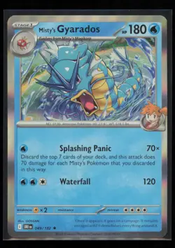 Misty's Gyarados 049/182 Pokemon Destined Rivals Rare Near Mint - Image 1