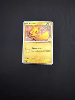 Pikachu 051 /162 Stamped 2026 Pokemon Day 30th Anniversary Promo Cosmos Holo NM - Image 1