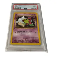 2001 PSA 9 Pokemon Natu 1st Edition P.M. Neo Discovery #59 Graded - Image 1
