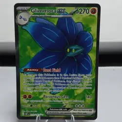 Pokemon TCG Glimmora ex 213/197 SV03 Obsidian Flames Ultra Rare Full Art Holo - Image 1