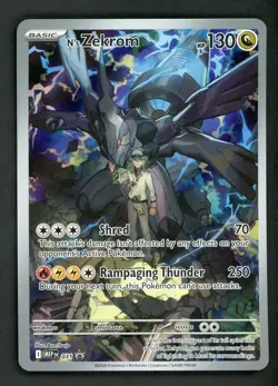 2025 Pokemon MEP Black Star Promos N's Zekrom #031 - Image 1