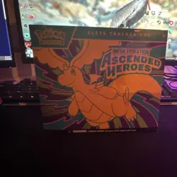 Pokemon Elite Trainer Box Mega Evolution Ascended Heroes Dragonite 2024 - Image 1