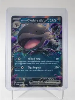 PALDEAN CLODSIRE EX 2025 POKEMON JOURNEY TOGETHER DOUBLE RARE 094/159 Q5542 - Image 1