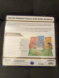 Pokemon Battle Academy (2022) TCG Sealed BRAND New - Pikachu V, Eevee V included - Image 2