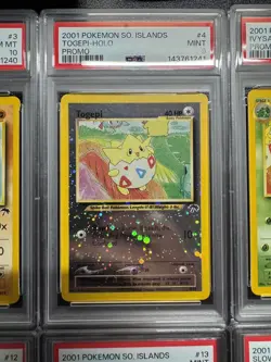 Sequential PSA Graded Pokemon Southern Islands Complete Set with Binder and Box - Image 3
