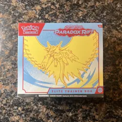Pokemon TCG Elite Trainer Box ETB PARADOX RIFT Roaring Moon - New Factory Sealed - Image 1