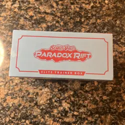 Pokemon TCG Elite Trainer Box ETB PARADOX RIFT Roaring Moon - New Factory Sealed - Image 2