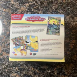 Pokemon TCG Elite Trainer Box ETB PARADOX RIFT Roaring Moon - New Factory Sealed - Image 3