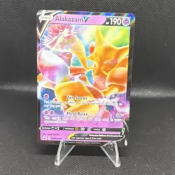 Pokemon Alakazam V Promo Full Art Holo SWSH083 Sword & Shield 190 HP English - Image 1