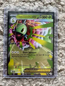 Pokemon MEGA MEGANIUM EX 010/217 - Ascended Heroes - ULTRA RARE HOLO - MINT - Image 1