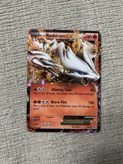 Reshiram EX BW36 Black & White Holo Promo NM Condition Pokemon TCG - Image 1