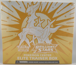 Pokemon Center Exclusive - Brilliant Stars Sword & Shield - Elite Trainer Box 820650850066 - Image 1