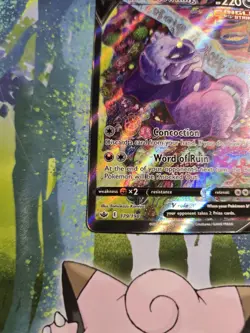Galarian Slowking V 2021 Pokemon Sword & Shield Chilling Reign #179/198 - Image 3
