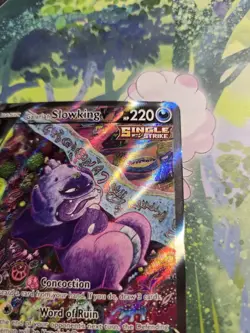 Galarian Slowking V 2021 Pokemon Sword & Shield Chilling Reign #179/198 - Image 5
