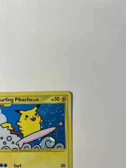 Surfing Pikachu 114/111 Rising Rivals Holo Pokemon Secret Rare - Image 5