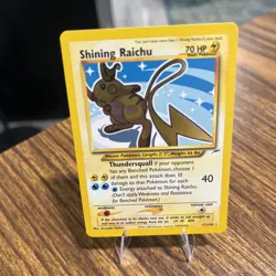 2002 POKEMON NEO DESTINY #111 SHINING RAICHU - Image 3