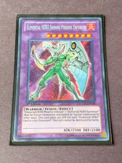 Yu-Gi-Oh Elemental HERO Shining Phoenix Enforcer, LCGX-EN139, 1st Edition, NM - Image 2